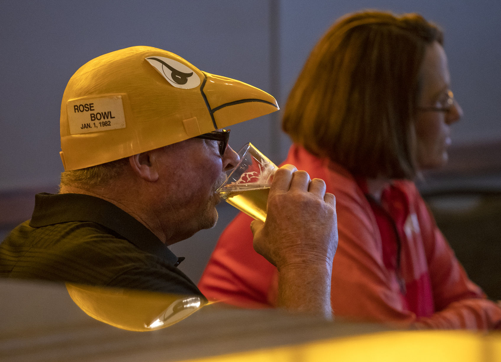Iowa and Nebraska fans
